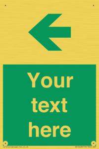 Custom Safe condition: Green Left arrow